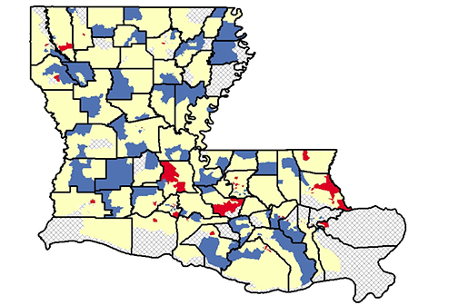 LA Cancer Incidence by Census Tract map